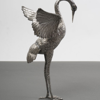 HERON in solid silver - Spain 20th