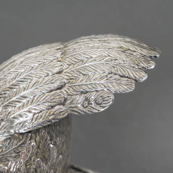 HERON in solid silver - Spain 20th