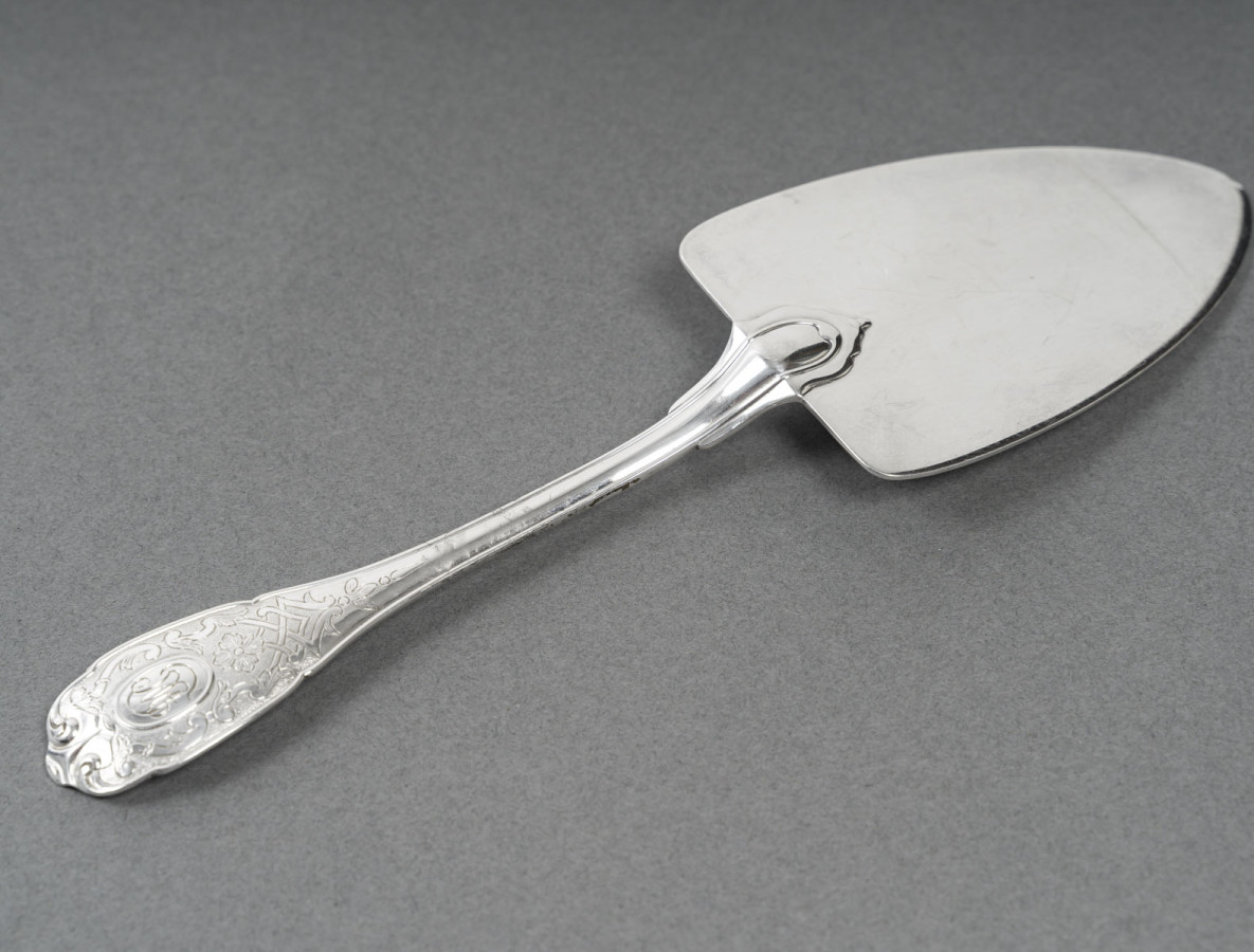 JEAN PUIFORCAT – Solid silver pie server – ELYSEE XXe model