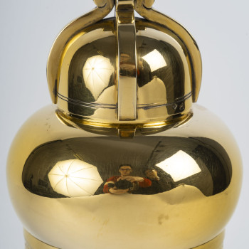 TETARD Frères - SHAKER in Vermeil 20th century ART DECO