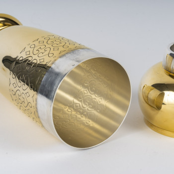 TETARD Frères - SHAKER in Vermeil 20th century ART DECO