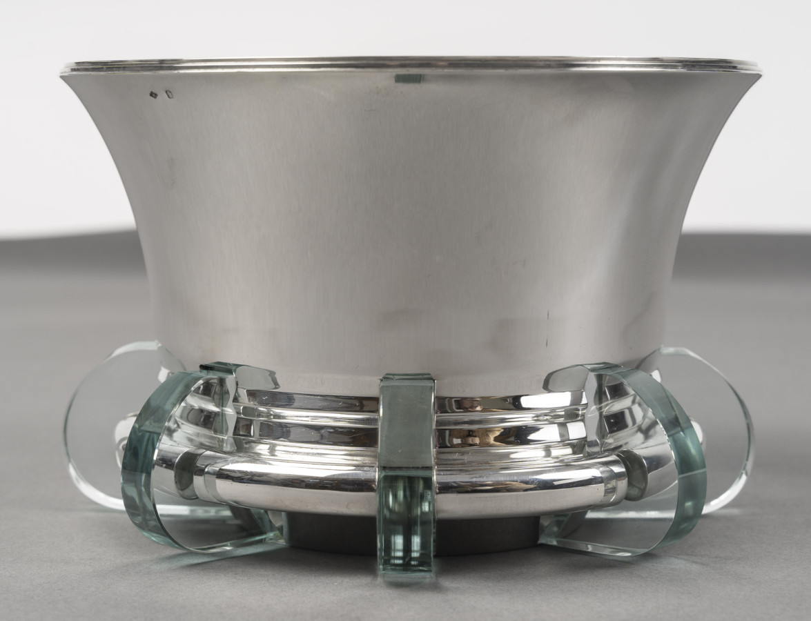 JEAN E. PUIFORCAT – 20th century solid silver centerpiece