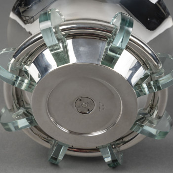 JEAN E. PUIFORCAT – 20th century solid silver centerpiece