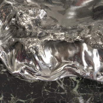 Silver centerpiece “The Wave” by AUGER successor of FROMENT MEURICE XXe