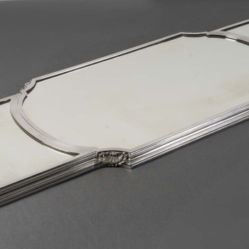 LAPPARRA Three-part mirror table centrepiece Period XX circa 1930/40